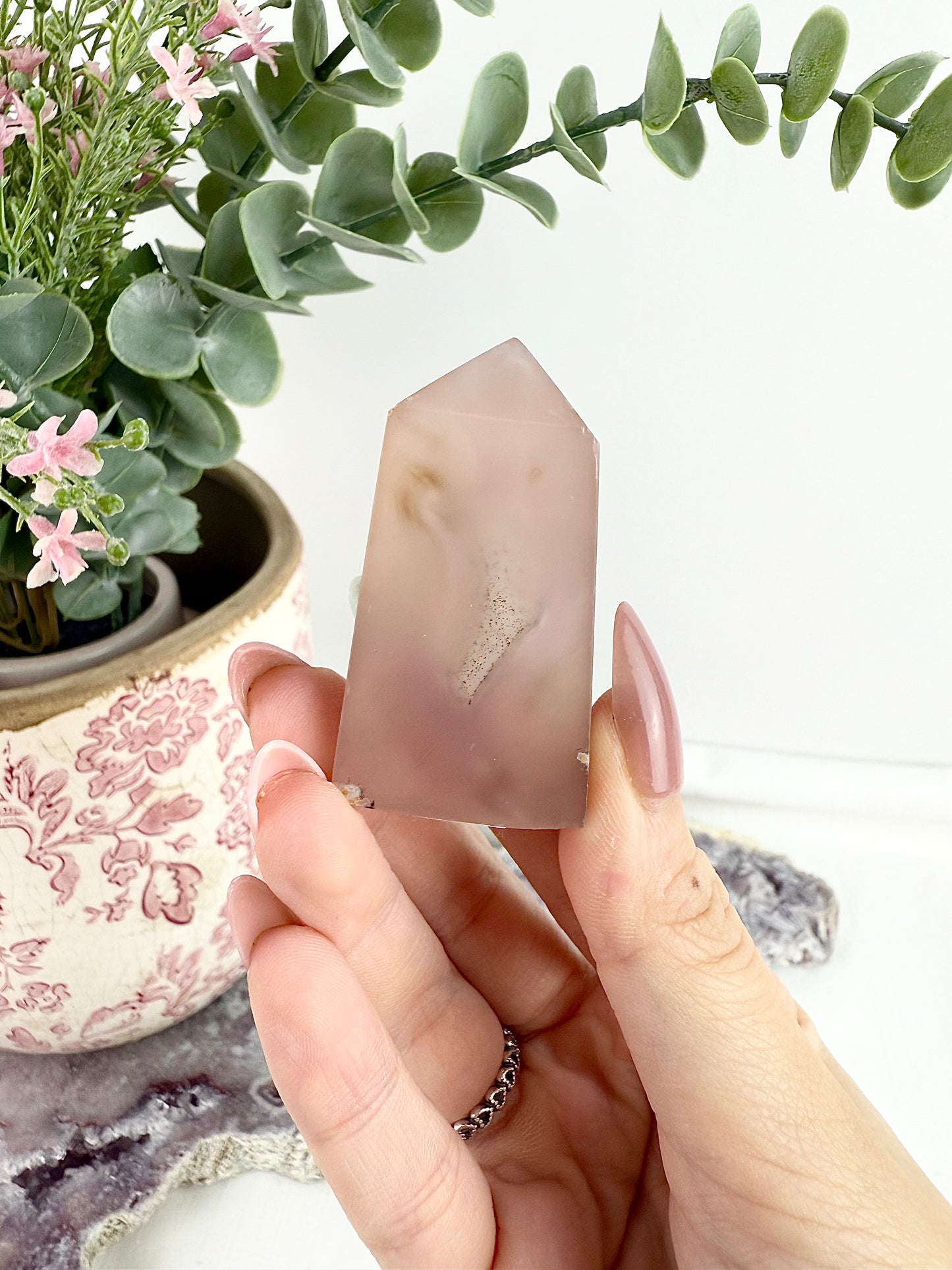 🍬 Sugar Druzy Agate Tower 🍬