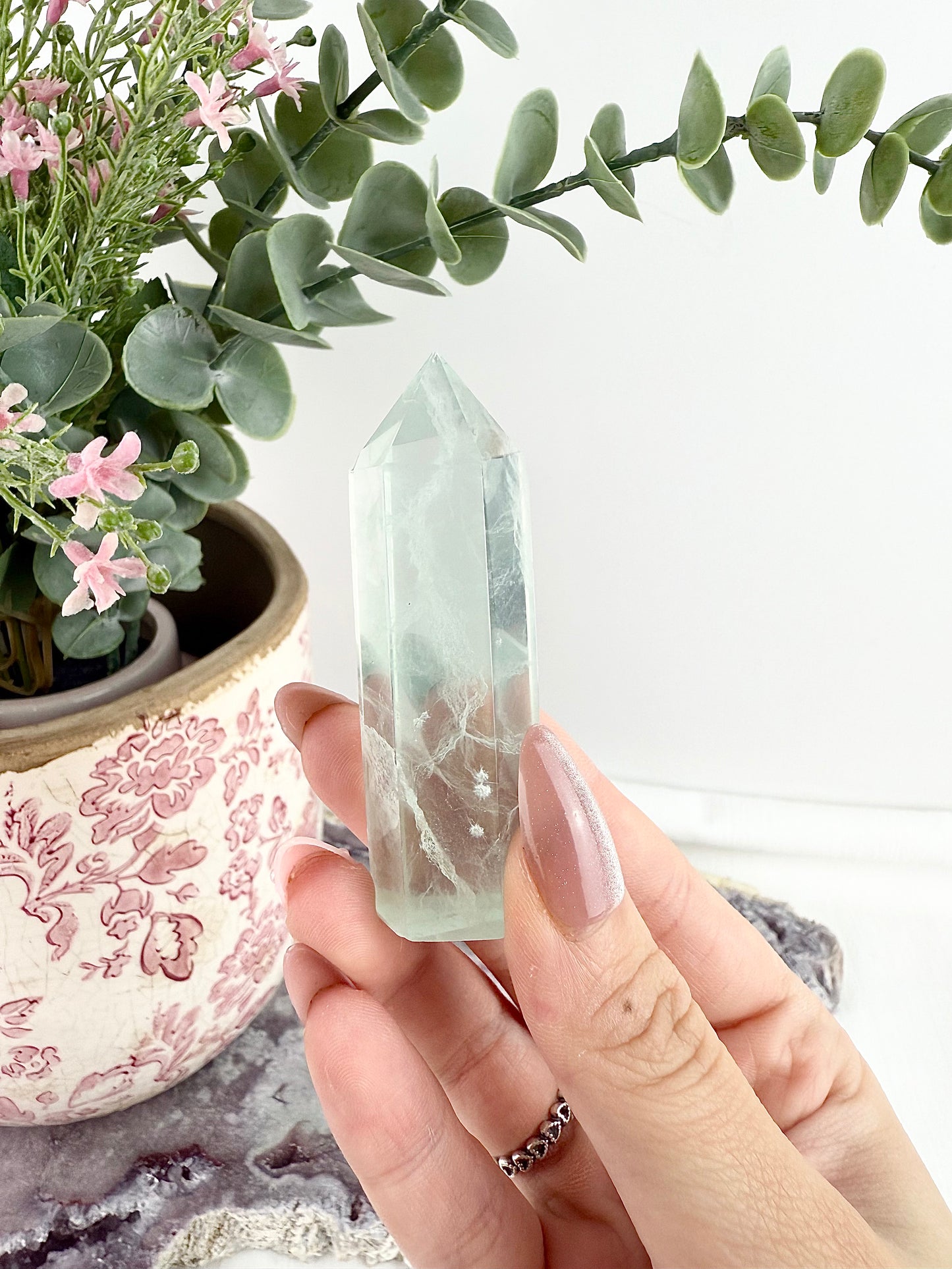 Green Fluorite Tower