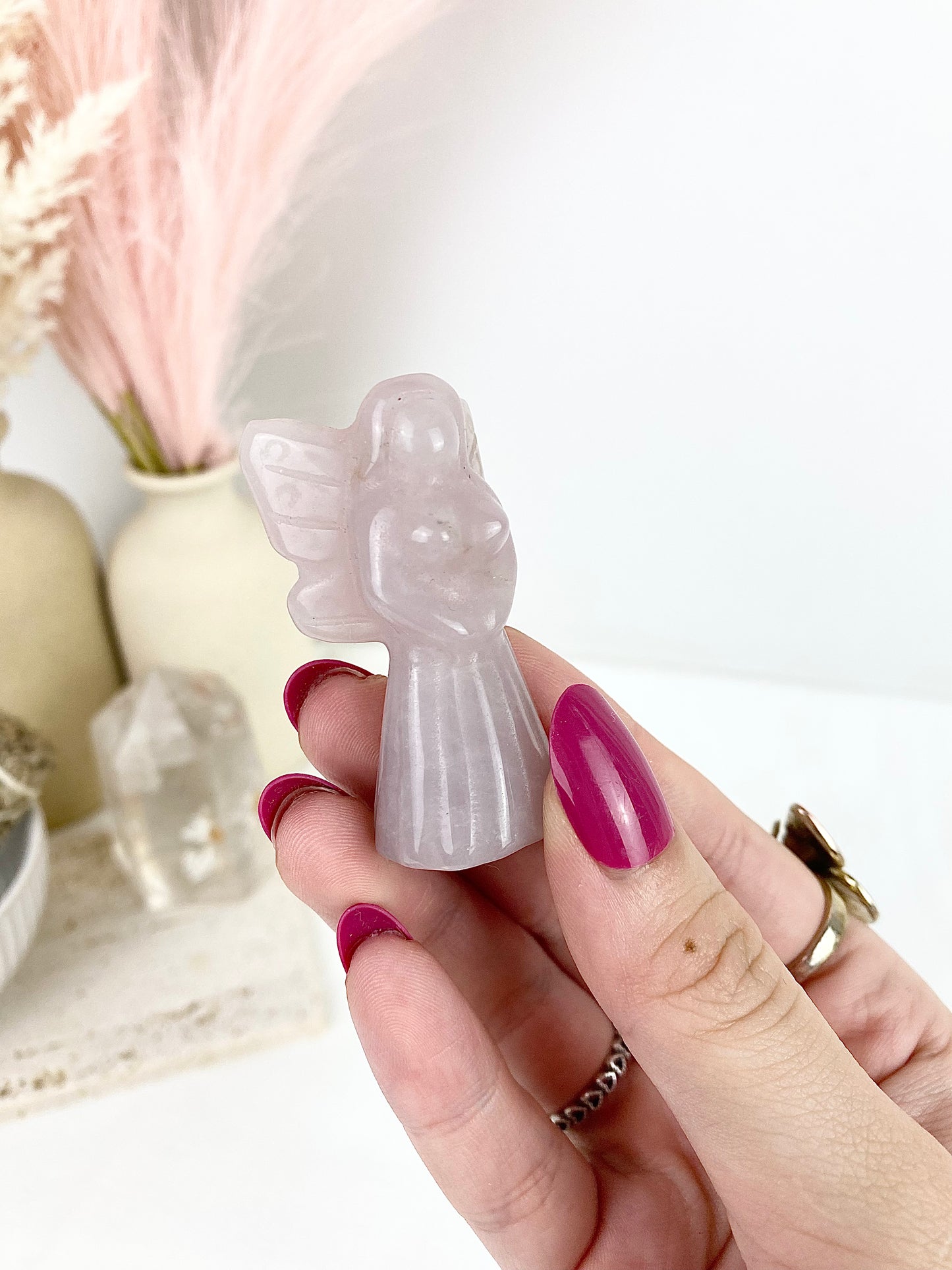 Rose Quartz Angel