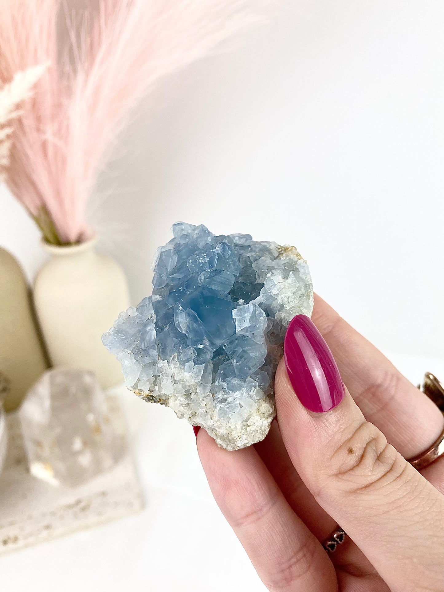 ✧ Celestite Clusters ✧