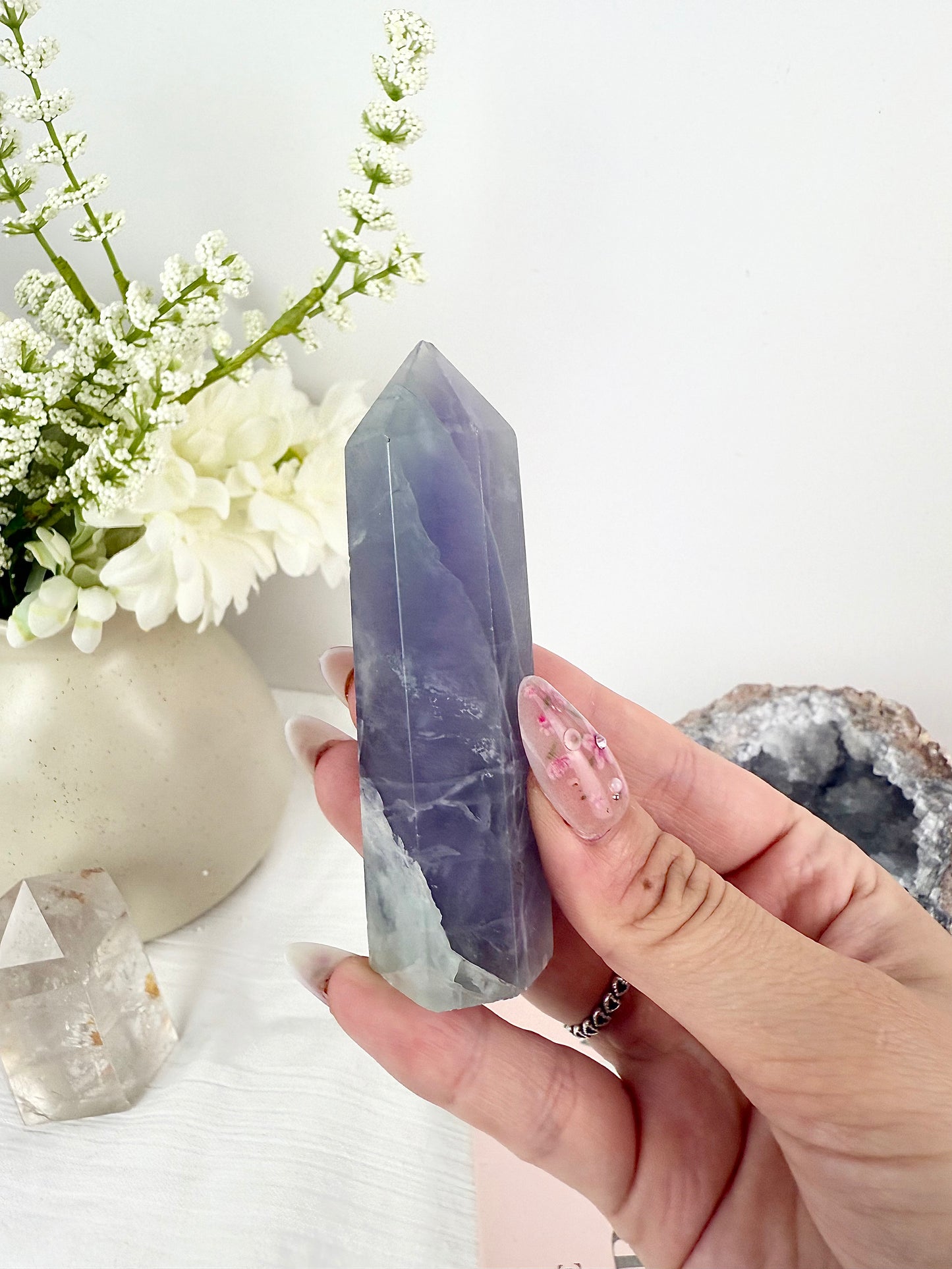 Lavender Fluorite Towers