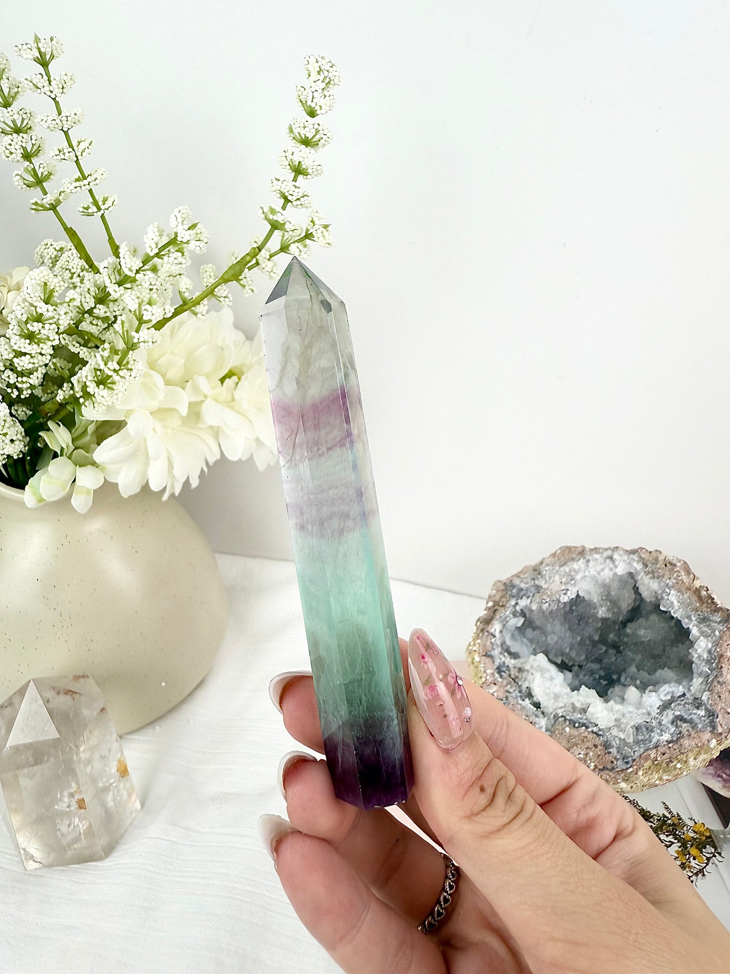 Rainbow Fluorite Towers