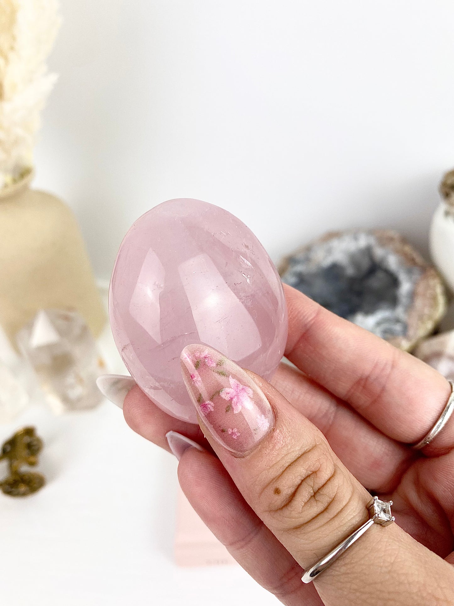 Rose Quartz Palmstones