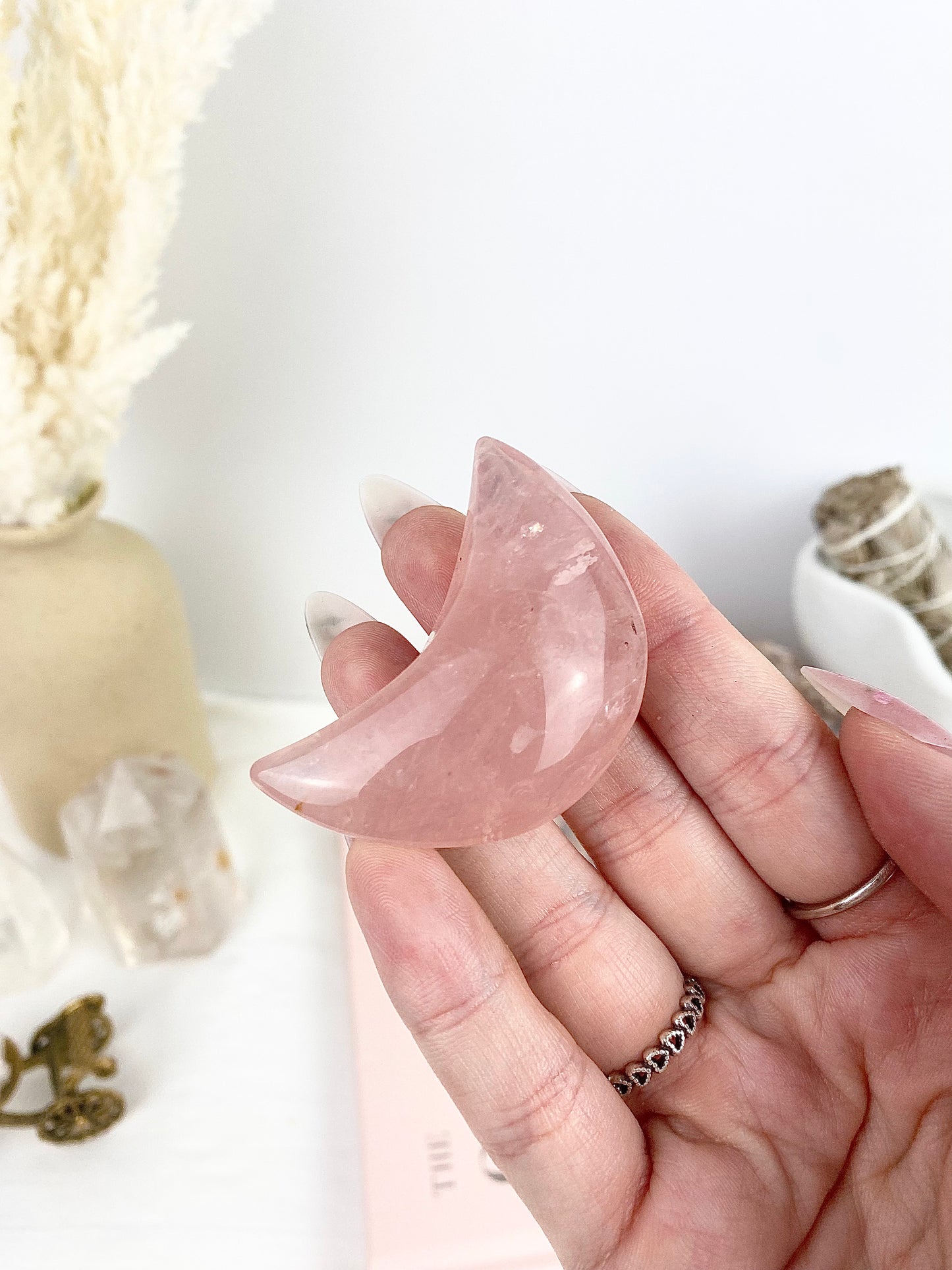 Rose Quartz Moon