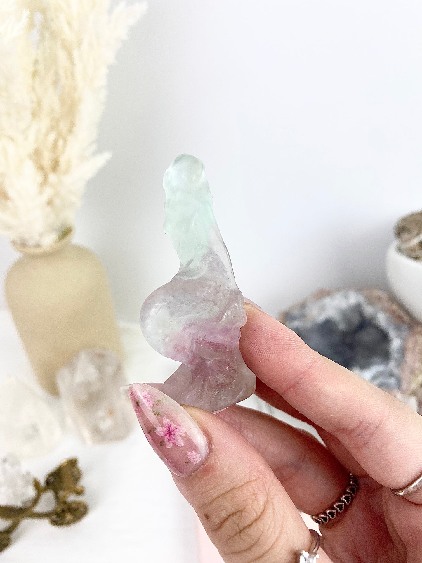 Lavender Fluorite Mermaid