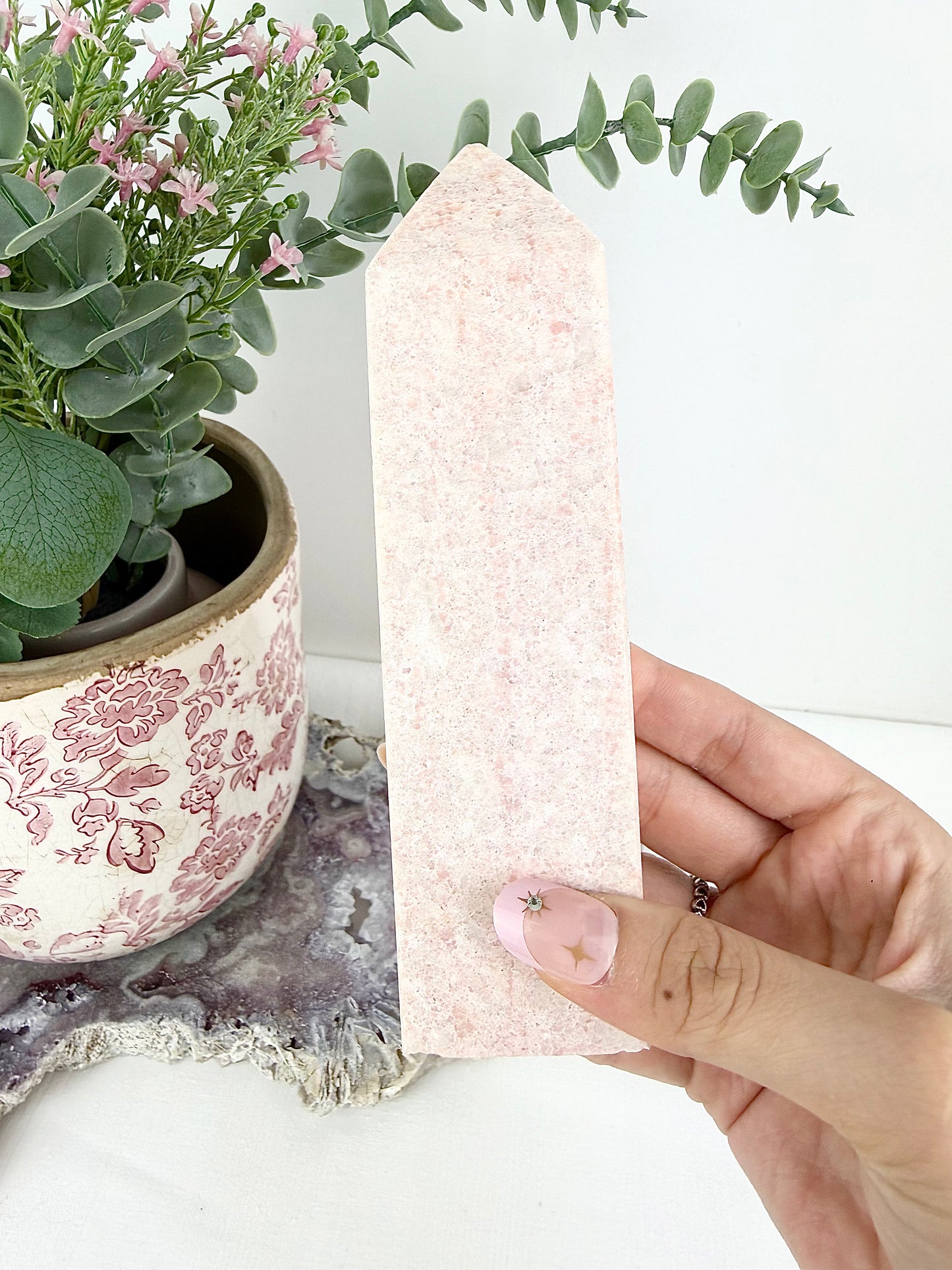 Pink Opal Large Tower