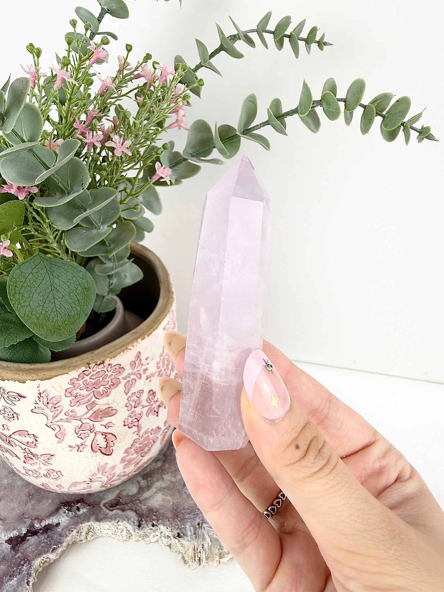 Light Purple Fluorite Tower