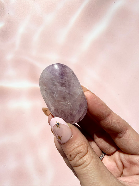 Amethyst Palmstones