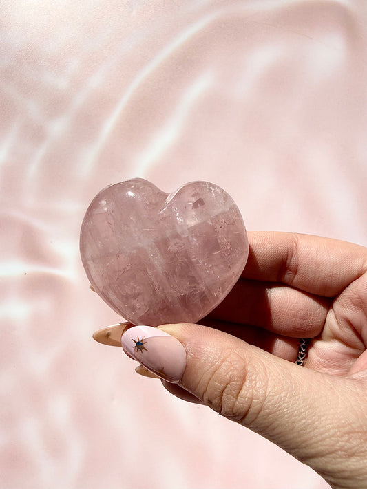Rose Quartz Gemmy Hearts