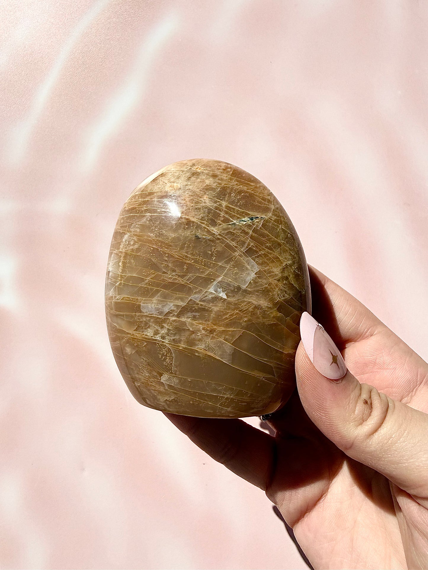 Peach Moonstone Freeform — 2.