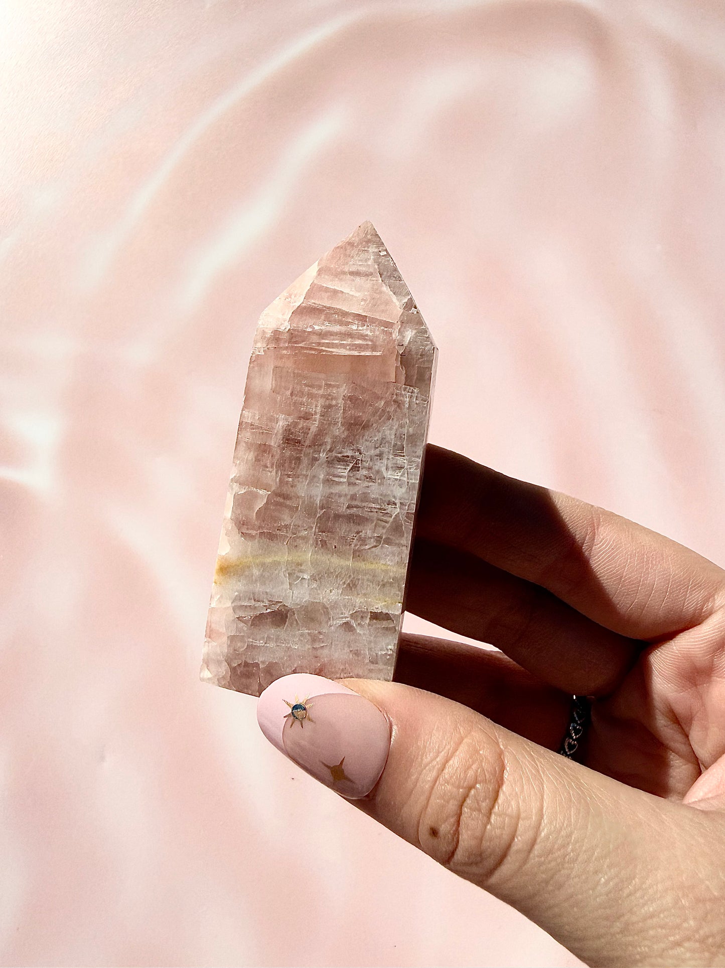 Rose Calcite Towers