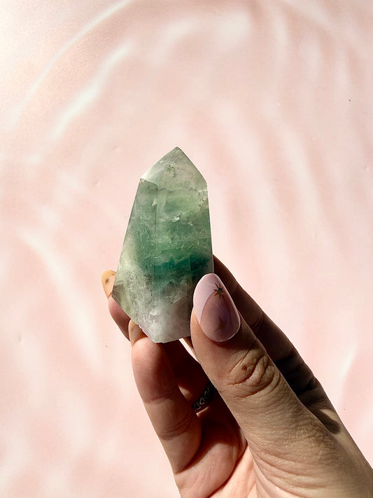 Green Fluorite Obelisk