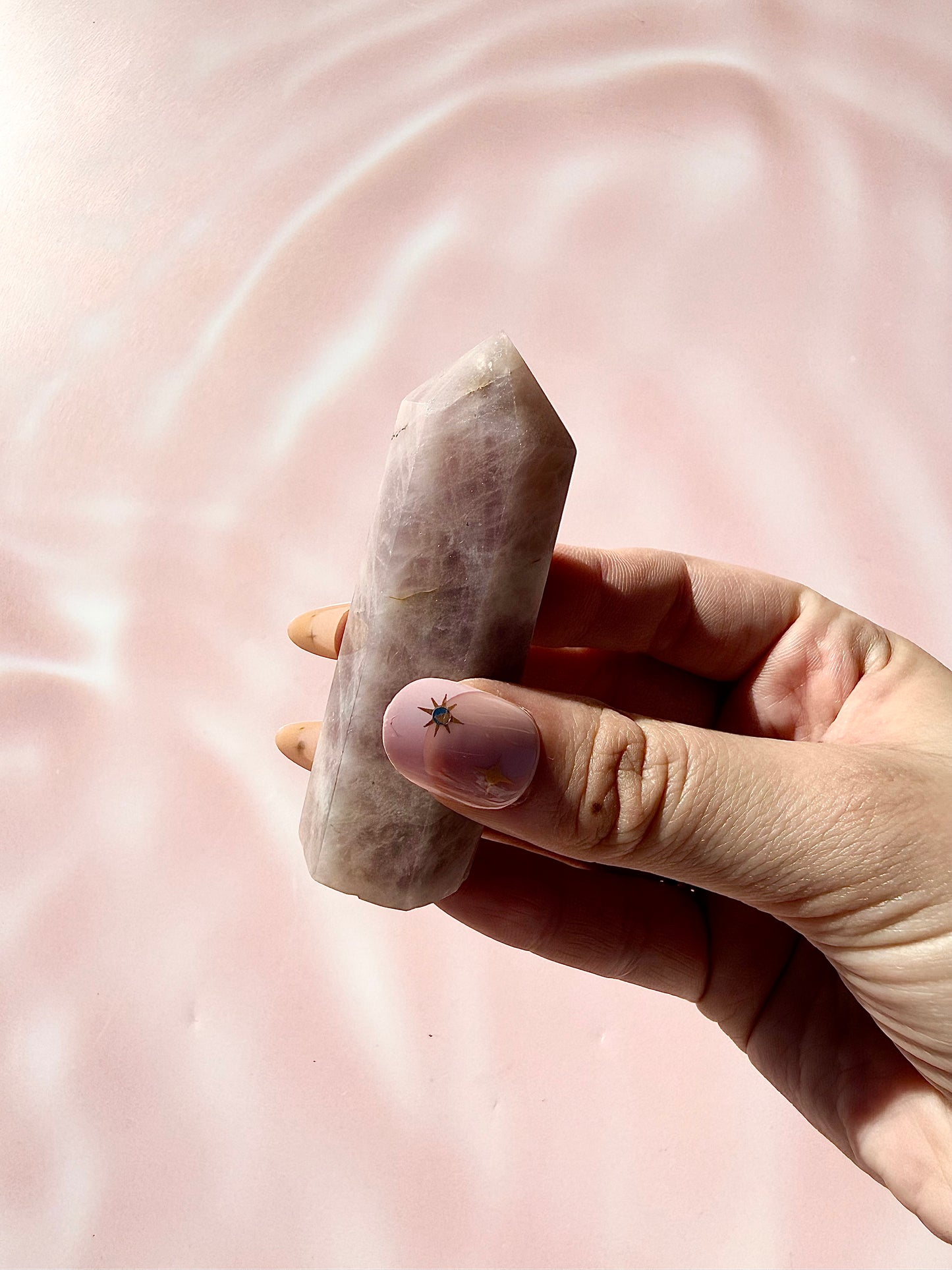 Lavender Rose Quartz Towers