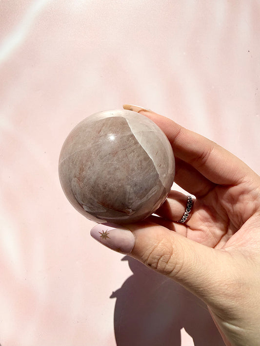 Fire Quartz Sphere