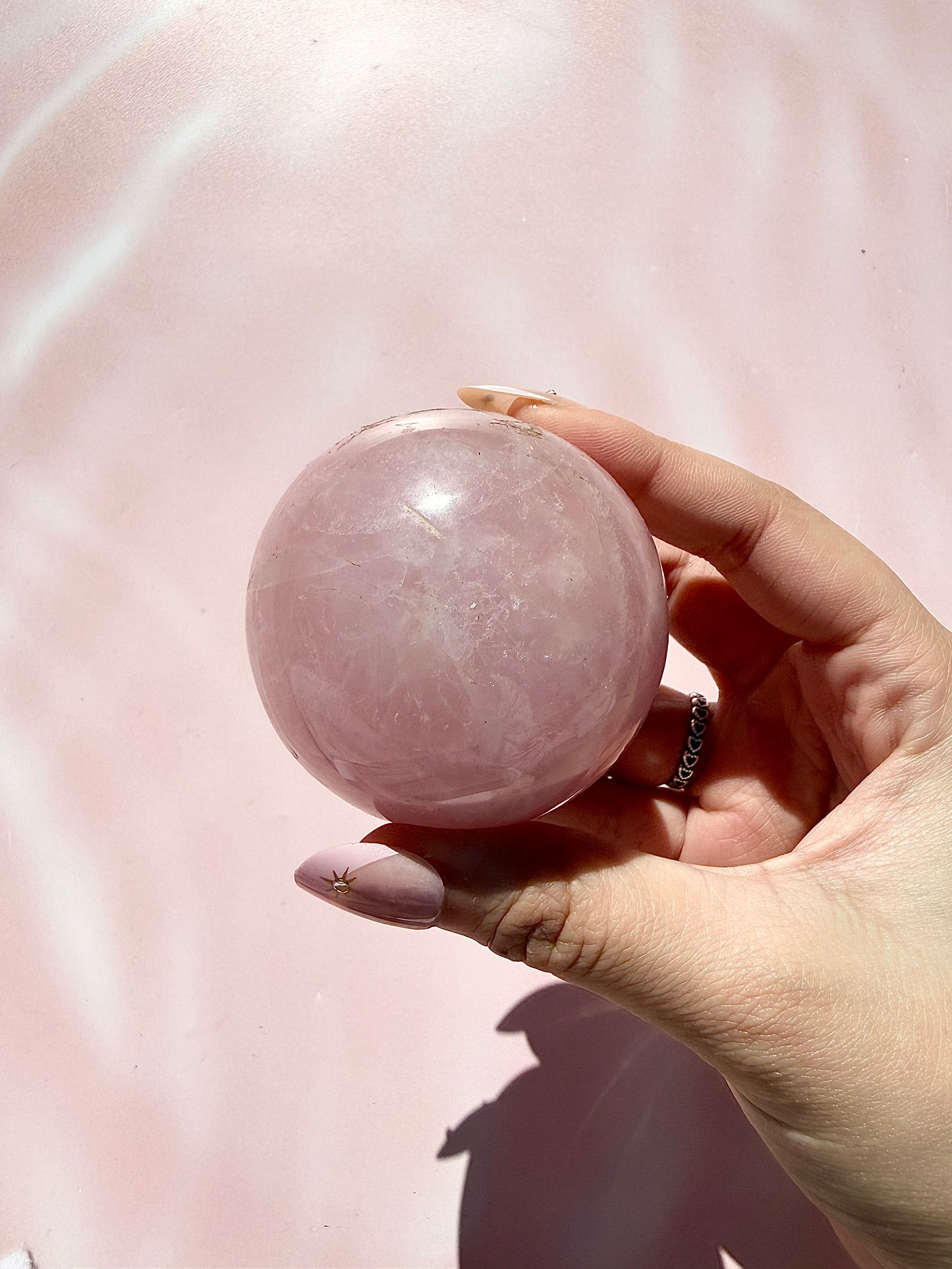 Rose Quartz Sphere