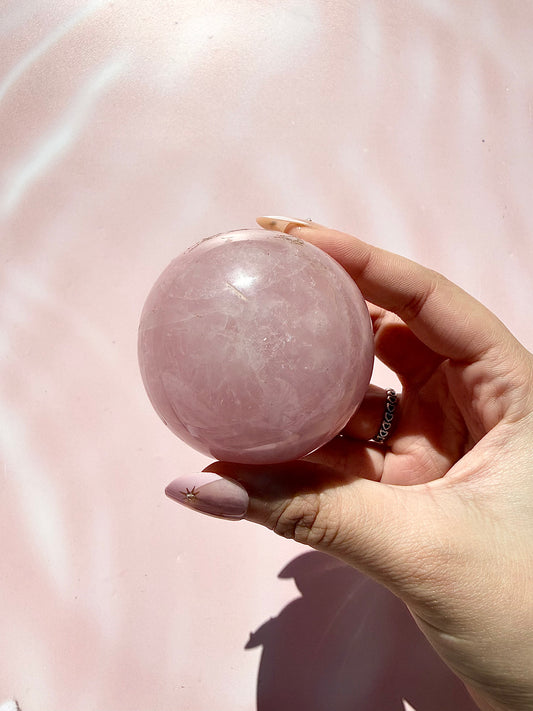 Rose Quartz Sphere