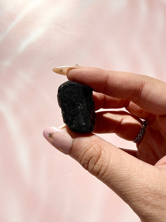 Black Tourmaline Raw Chunk
