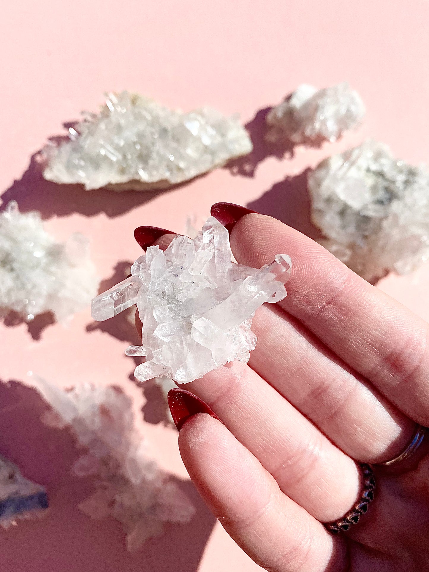 ✧ Chrysanthemum Clear Quartz Specimens from Colombia 🇨🇴 ✧