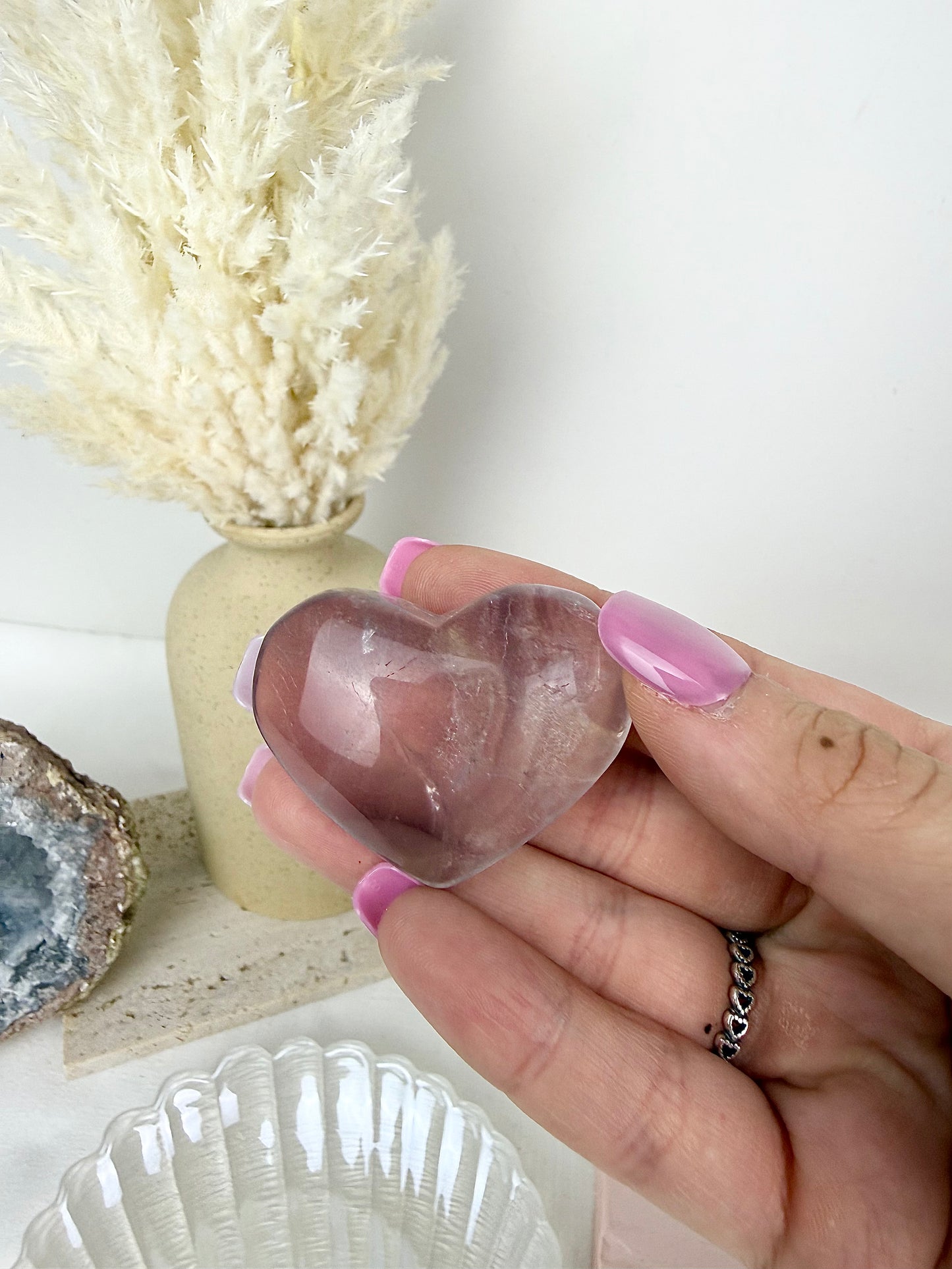 Fluorite Heart