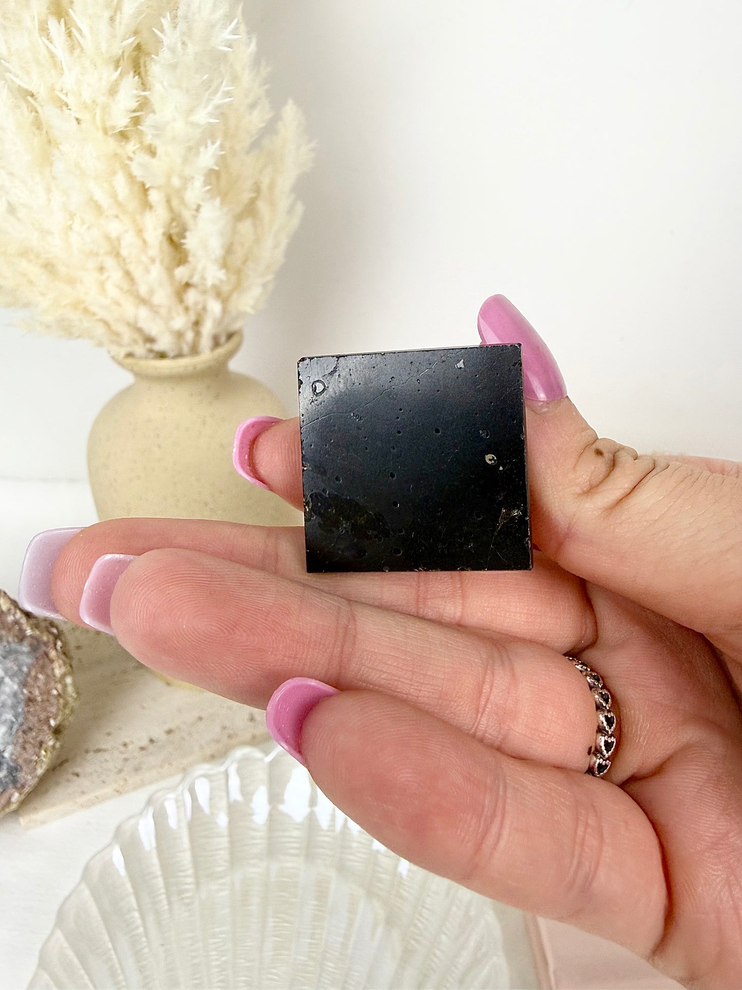 Black Tourmaline Pyramid