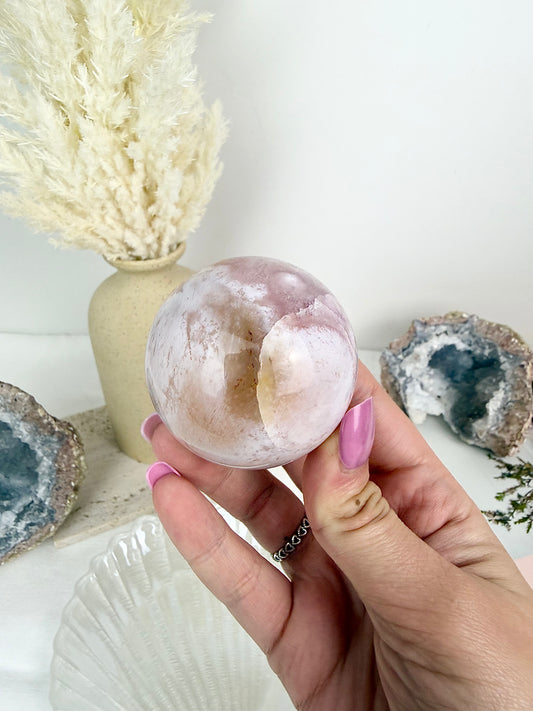 Pink Amethyst Sphere