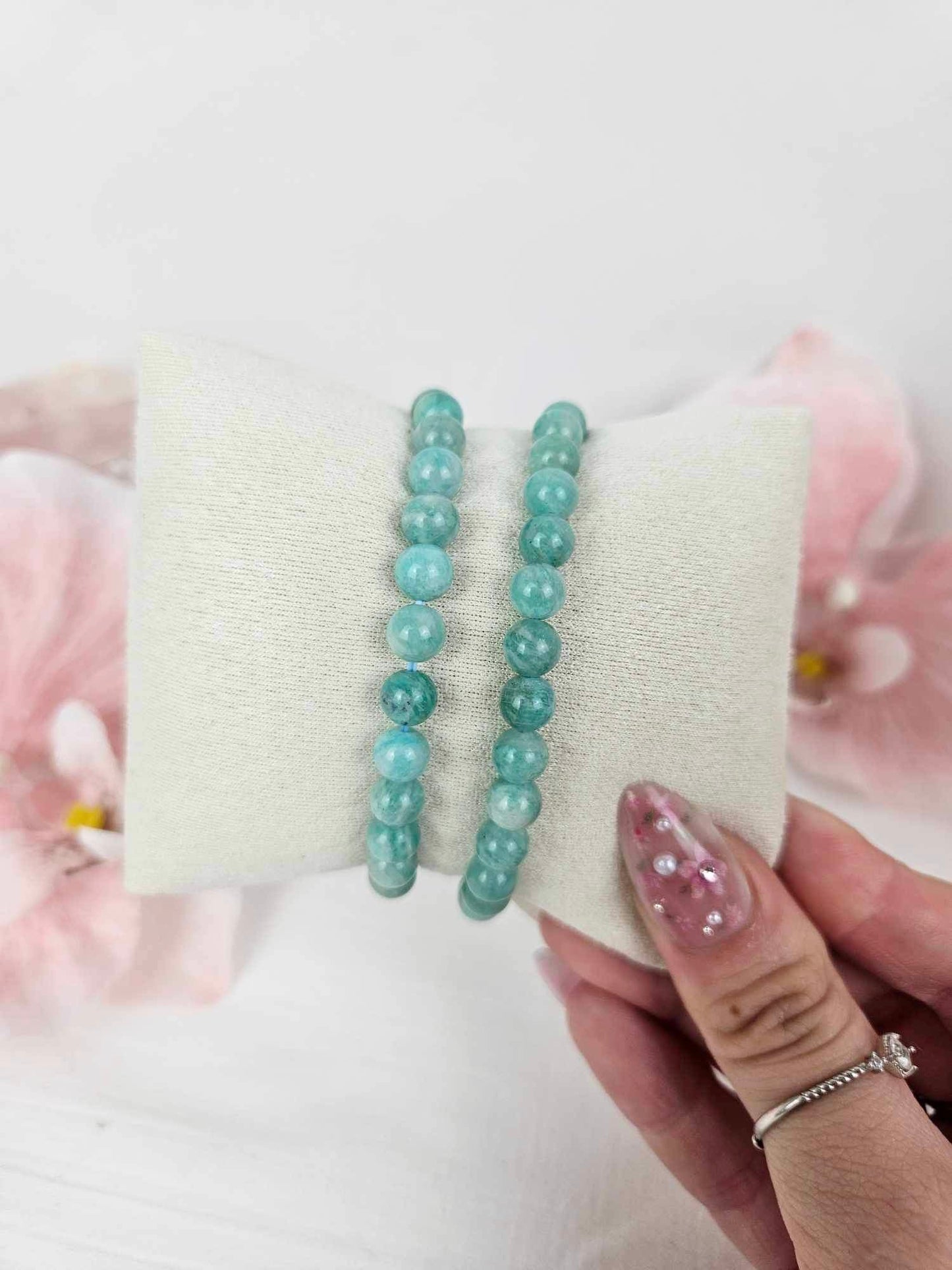 Amazonite Beaded Bracelets
