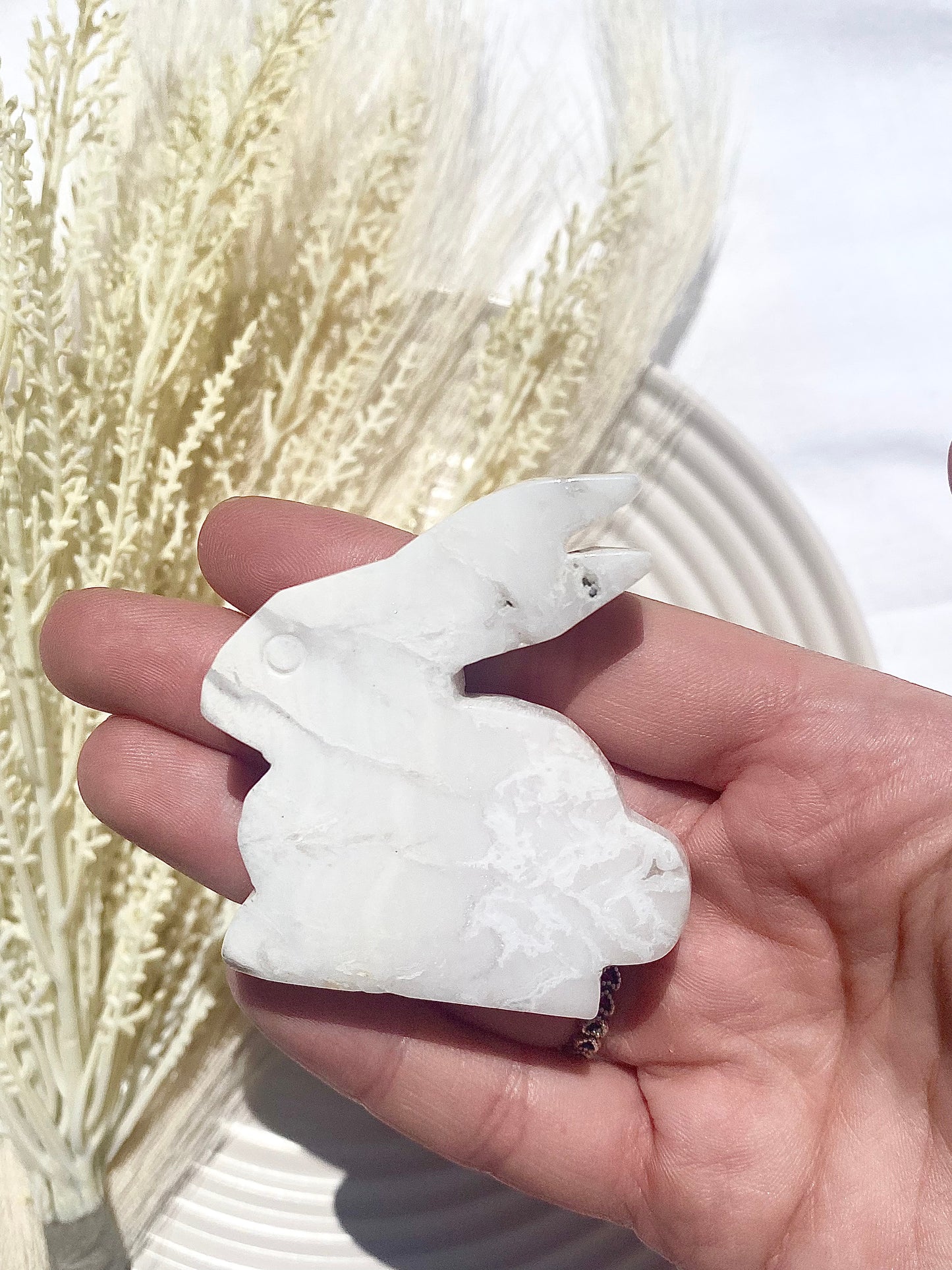 Snow Agate Bunny