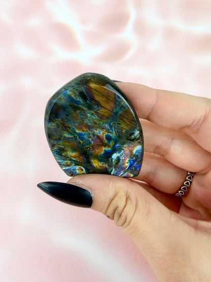 ✧ Rainbow Labradorite Freeforms — Medium ✧