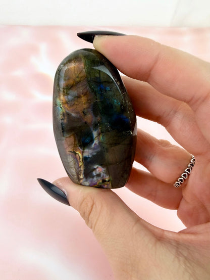 ✧ Rainbow Labradorite Freeforms — Medium ✧
