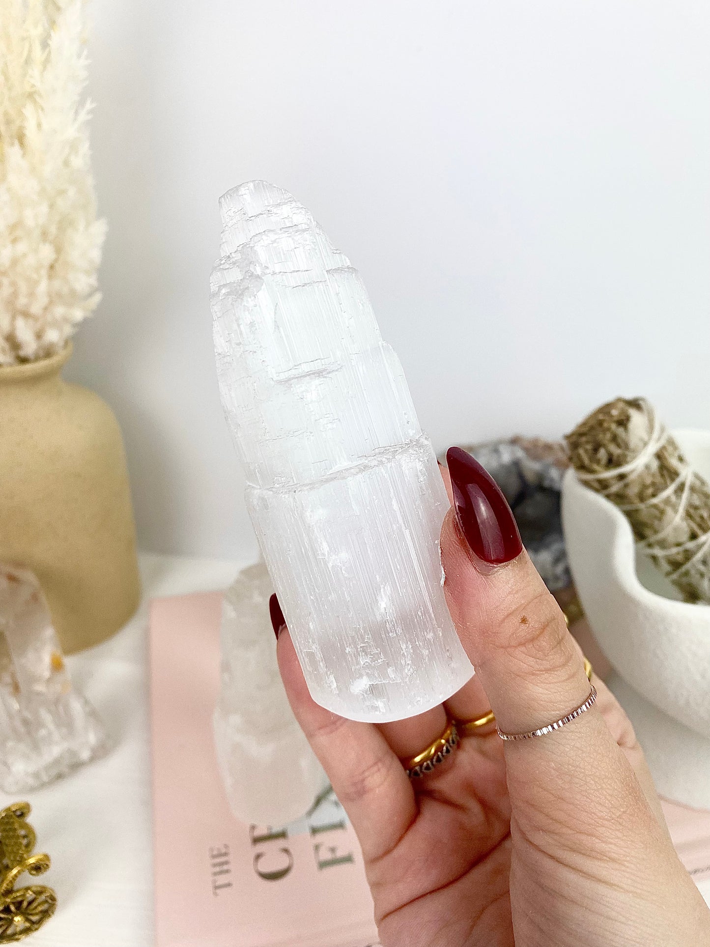 ♡ Selenite Rough Towers ♡