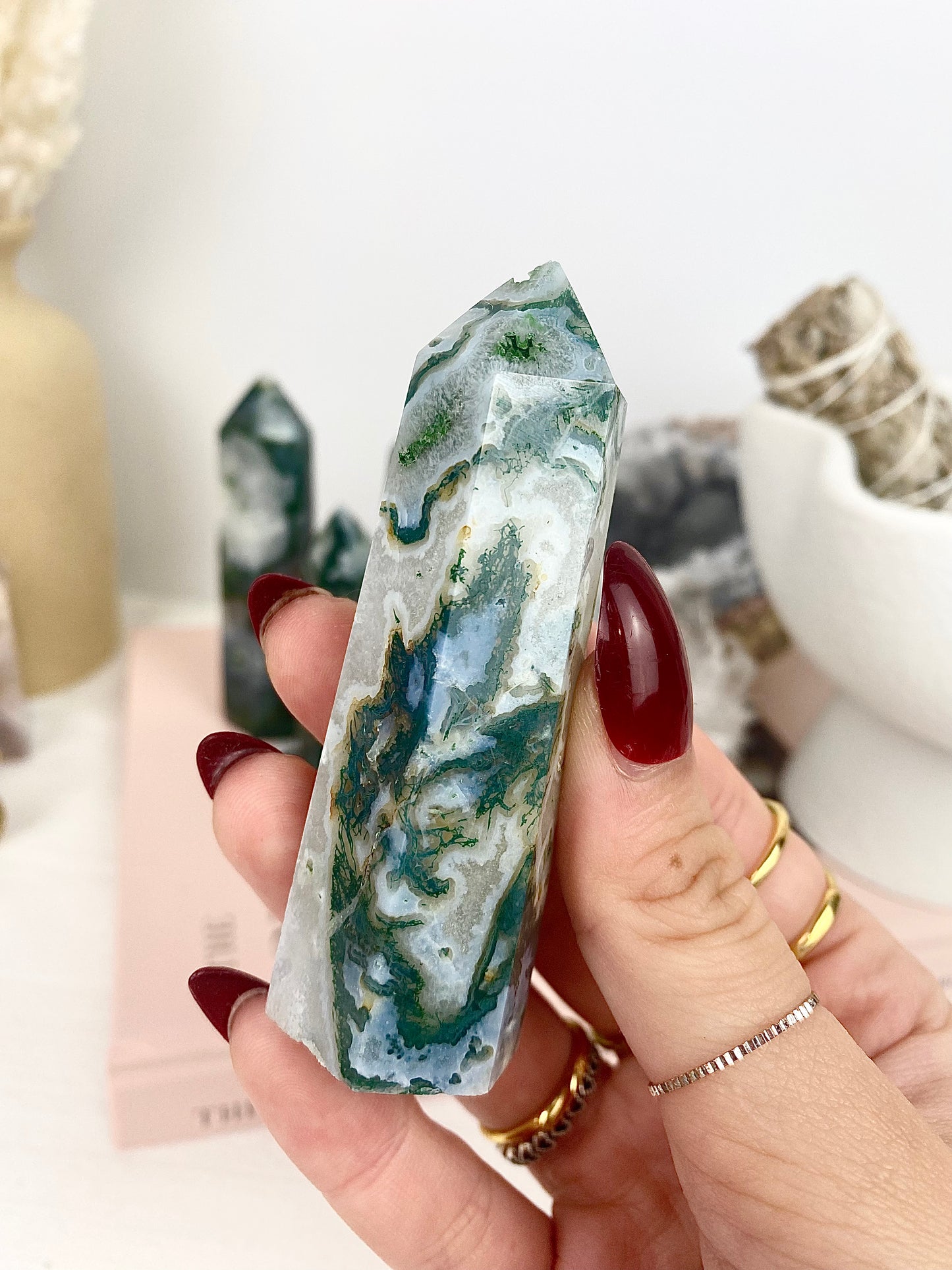 ✿ Moss Agate Towers ✿