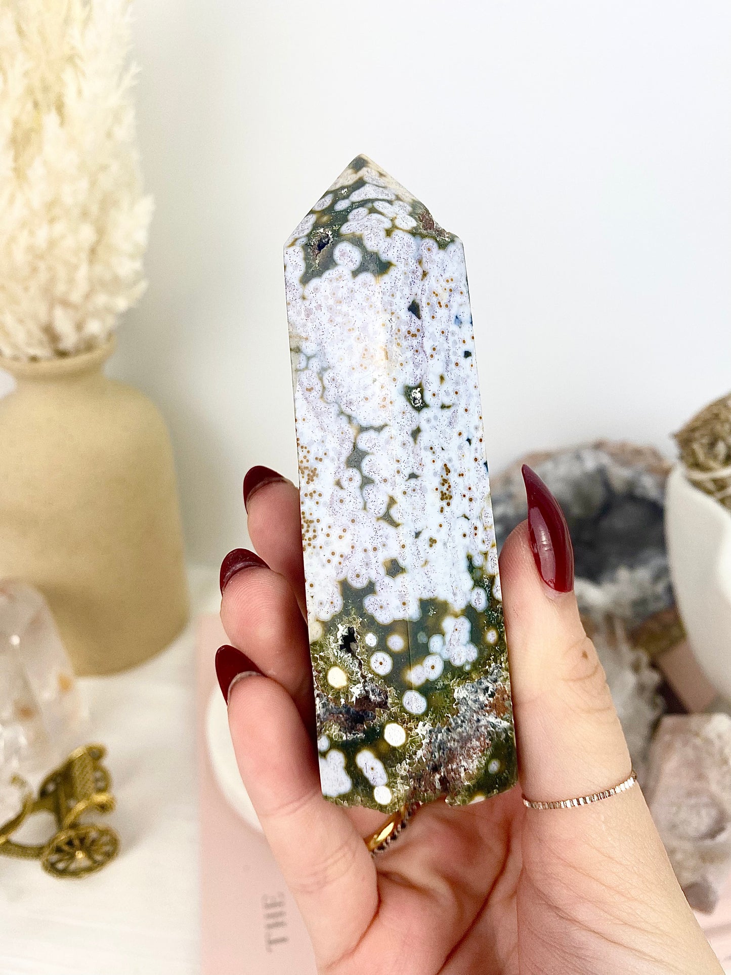 🫧 Bubble Ocean Jasper Large Tower 🫧