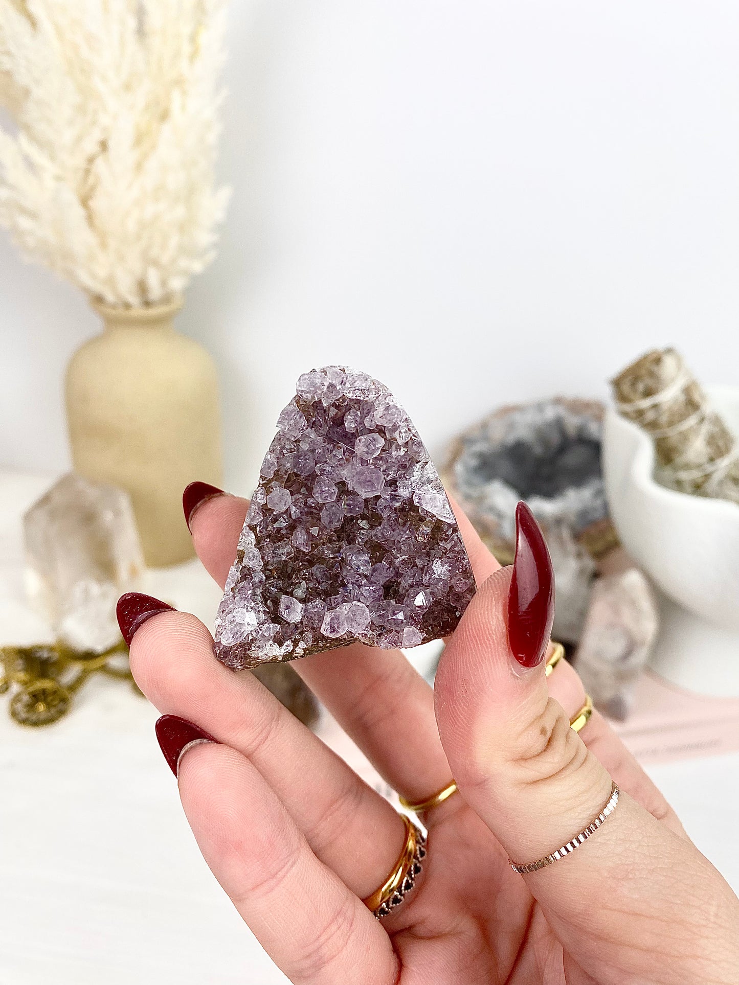 ✧ Sparkly Amethyst Geodes ✧