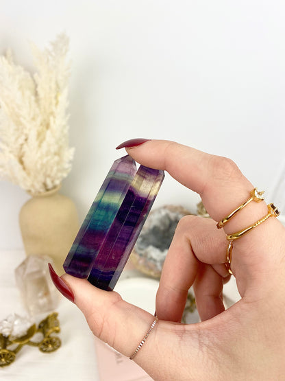 Rainbow Fluorite A-Grade Towers