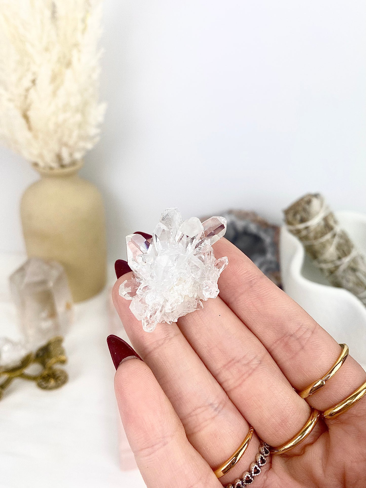 Clear Quartz Clusters from Brazil 🇧🇷