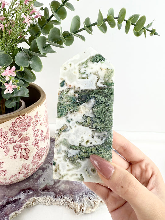 🍀 Moss Agate Tower 🍀