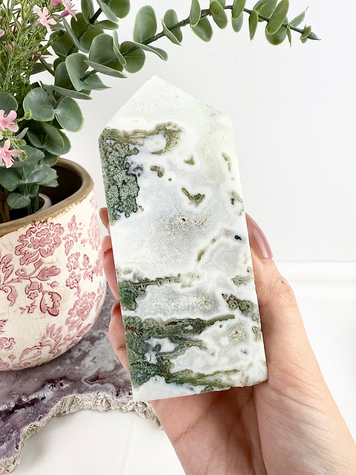 🍀 Moss Agate Tower 🍀