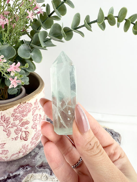 Green Fluorite Tower