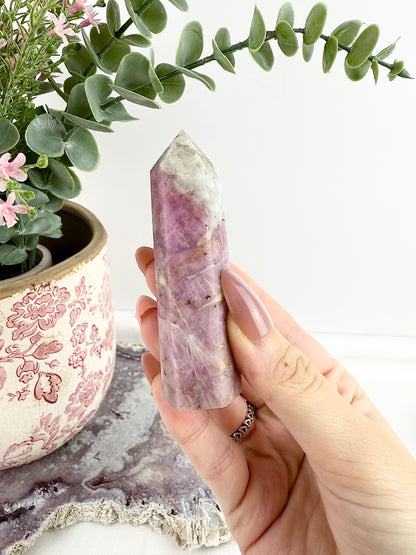 Watermelon Tourmaline Tower