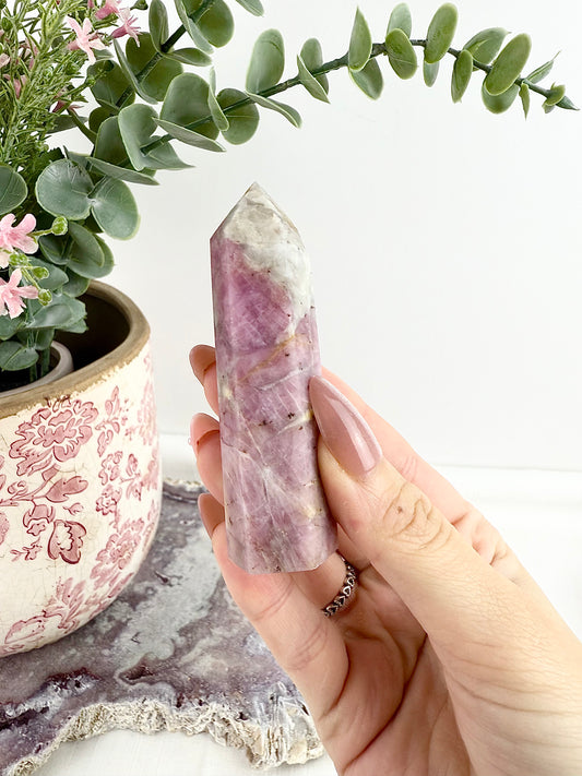 Watermelon Tourmaline Tower