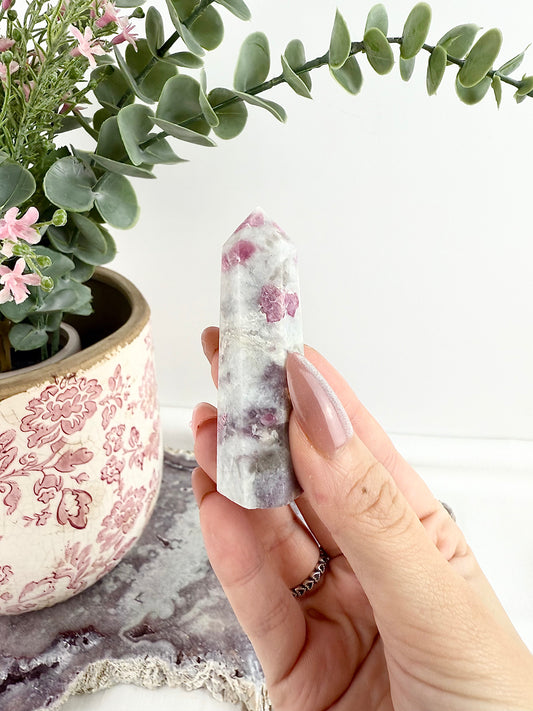 Pink Tourmaline Tower