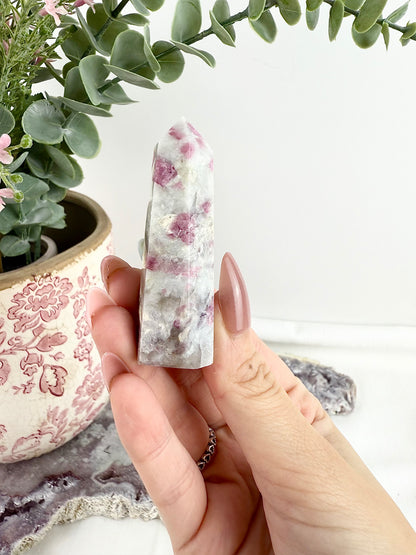 Pink Tourmaline Tower