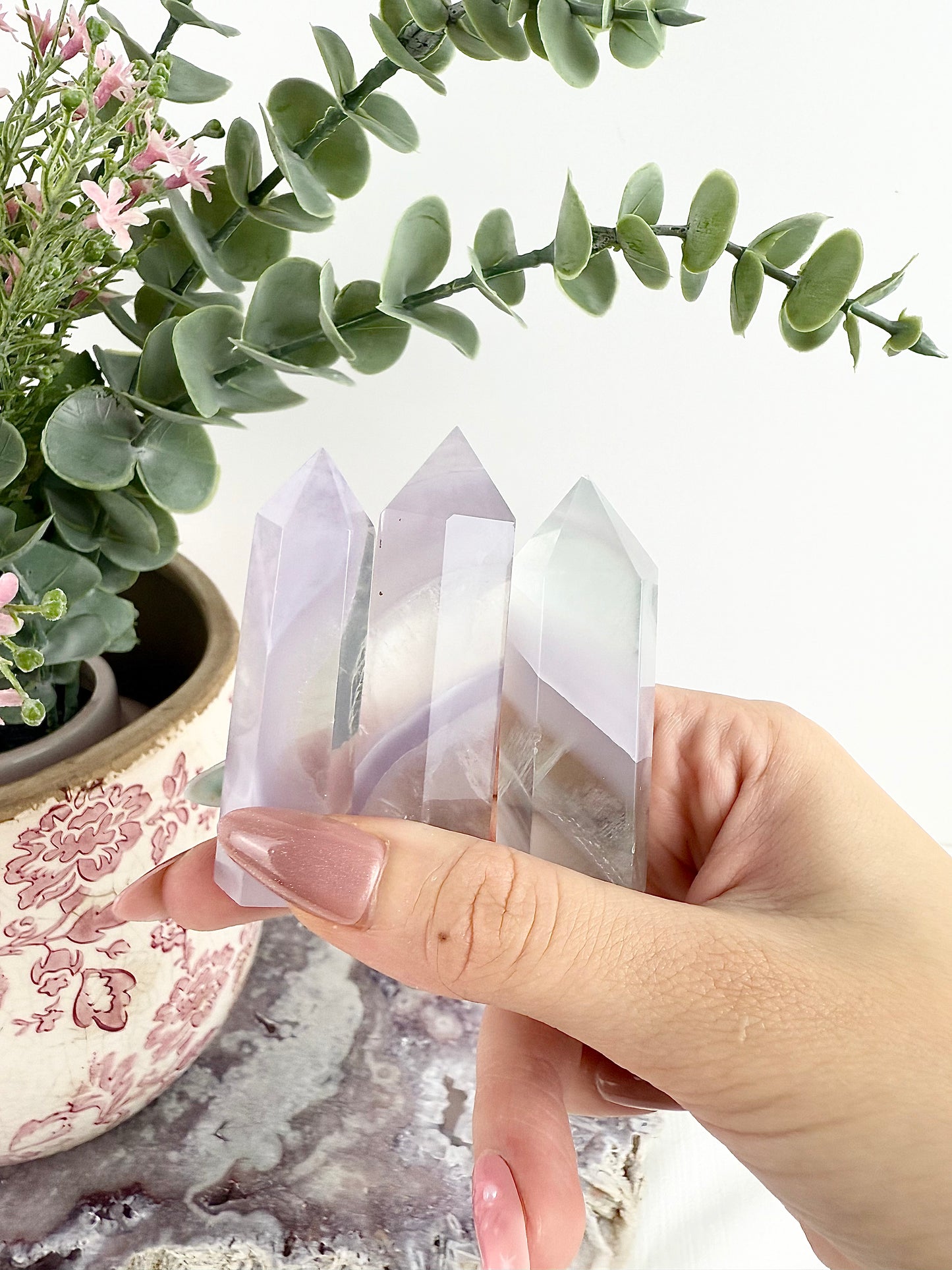 Lavender Fluorite Towers