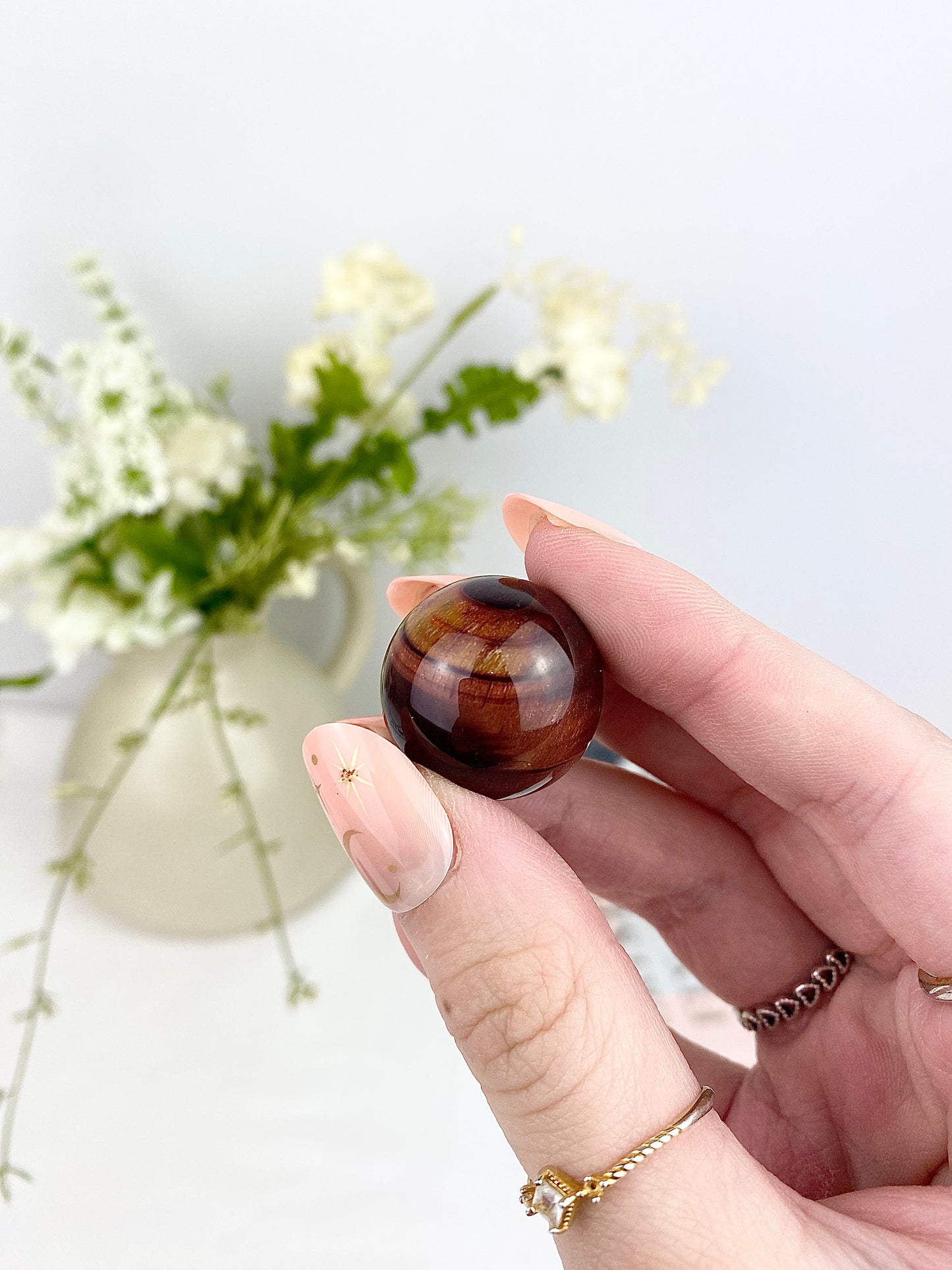 Red Tigerseye Sphere