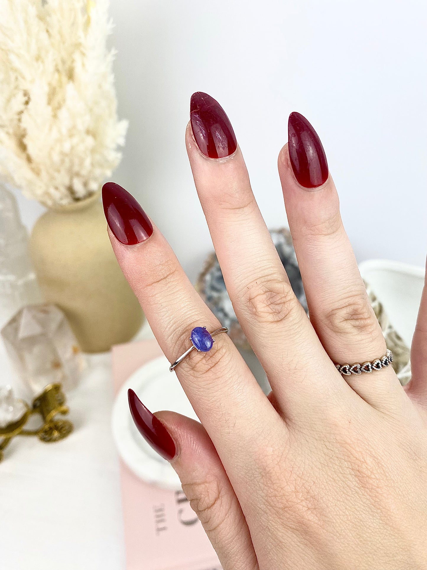 s925 Sterling Silver Tanzanite Ring