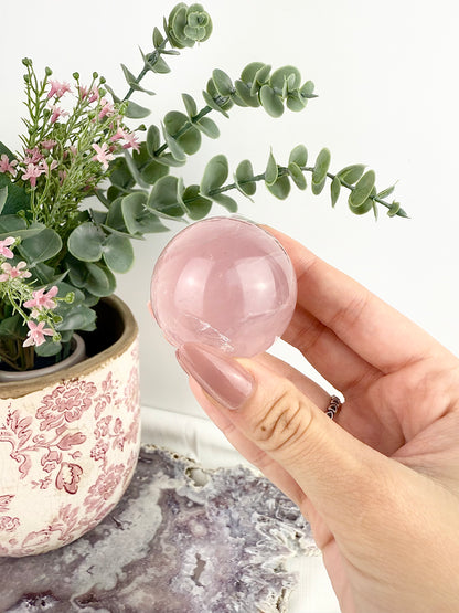Rose Quartz Sphere