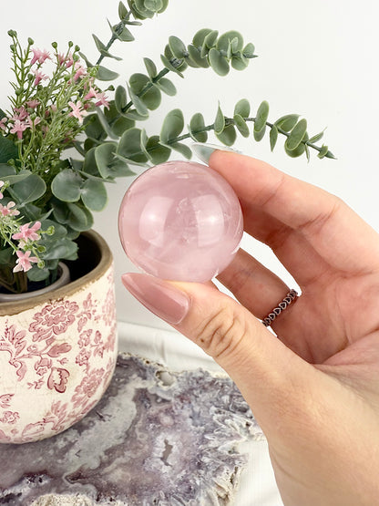 Rose Quartz Sphere