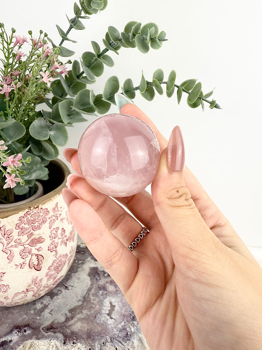 Rose Quartz Sphere