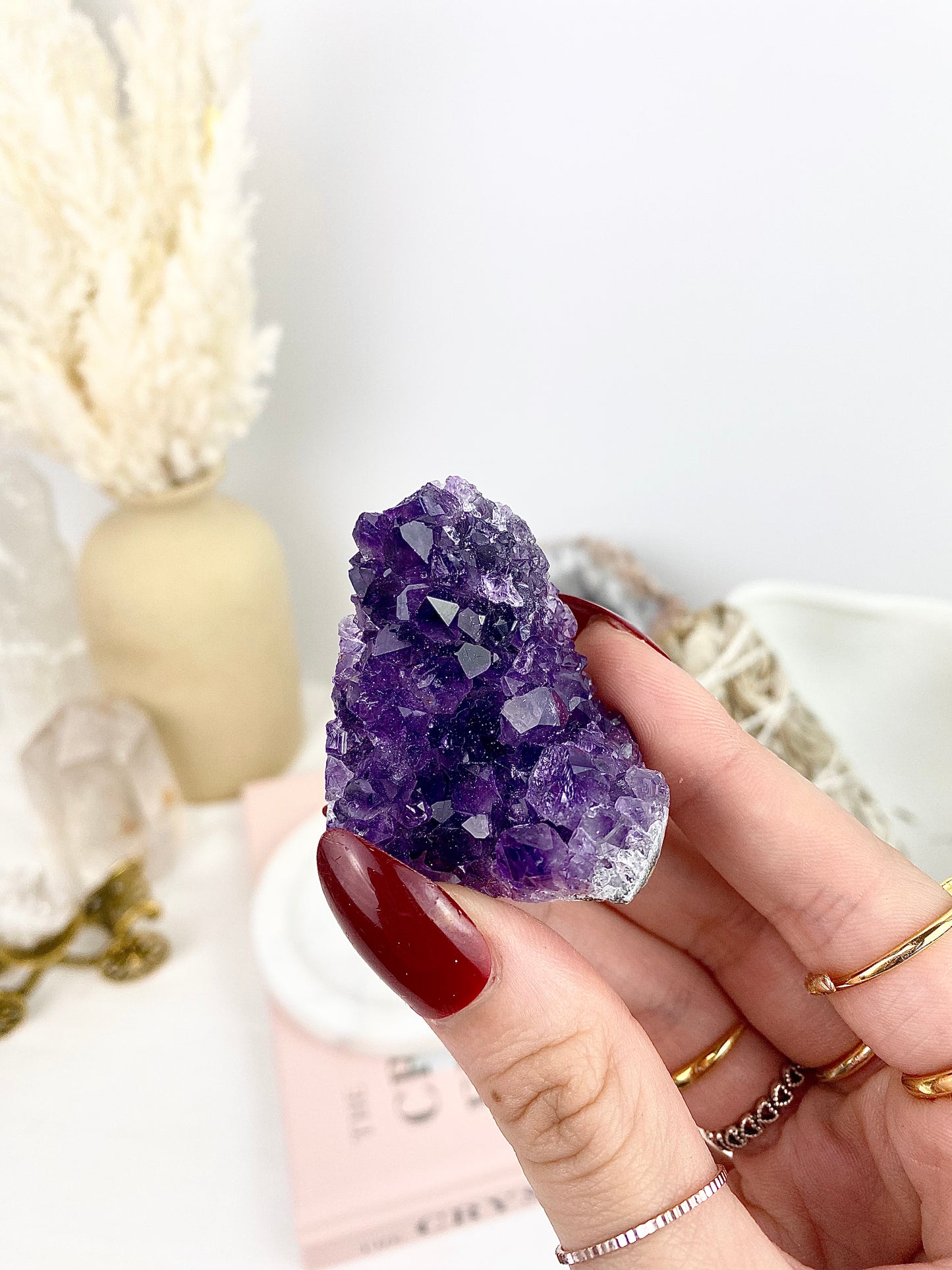 Gemmy A-Grade Amethyst Clusters