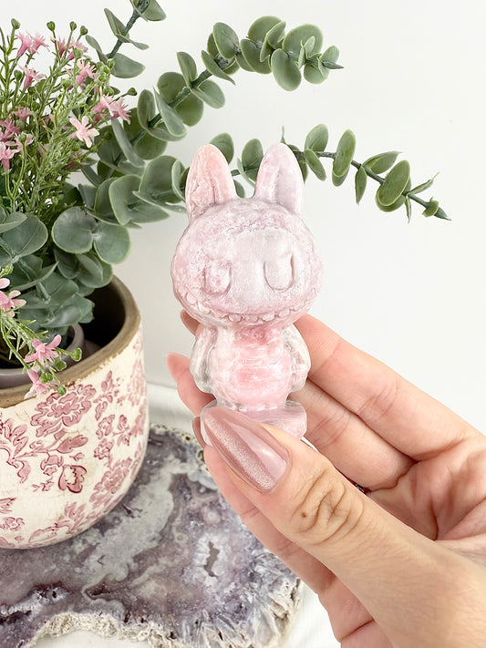 Pink Opal Labubu